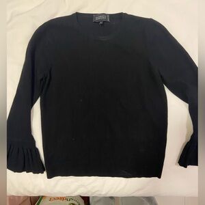 Barney’s New York black cotton sweater
